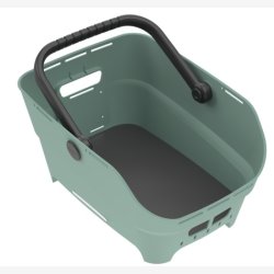 Bagerste cykelkurv Basil Cento Neo 46 x 23 x 14 cm - gr�n