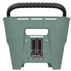Bagerste cykelkurv Basil Cento Neo 46 x 23 x 14 cm - gr�n