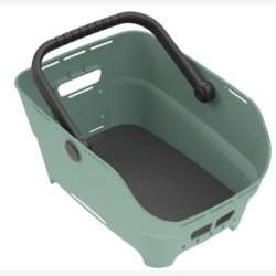 Bagerste cykelkurv Basil Cento Neo 46 x 23 x 14 cm - gr�n