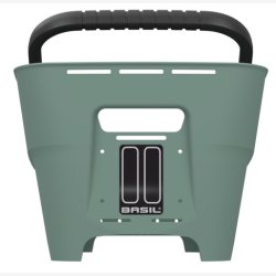 Bagerste cykelkurv Basil Cento Neo 46 x 23 x 14 cm - gr�n