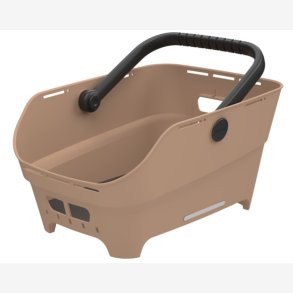 Bagerste cykelkurv Basil Cento Neo MIK 46 x 23 x 14 cm - sand