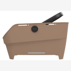 Bagerste cykelkurv Basil Cento Neo MIK 46 x 23 x 14 cm - sand