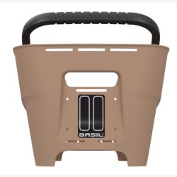 Bagerste cykelkurv Basil Cento Neo MIK 46 x 23 x 14 cm - sand