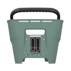 Bagerste cykelkurv Basil Cento Neo MIK 46 x 23 x 14 cm - gr�n