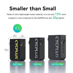 Elektrisk luftpumpe Cyclplus AS2 Ultra - sort