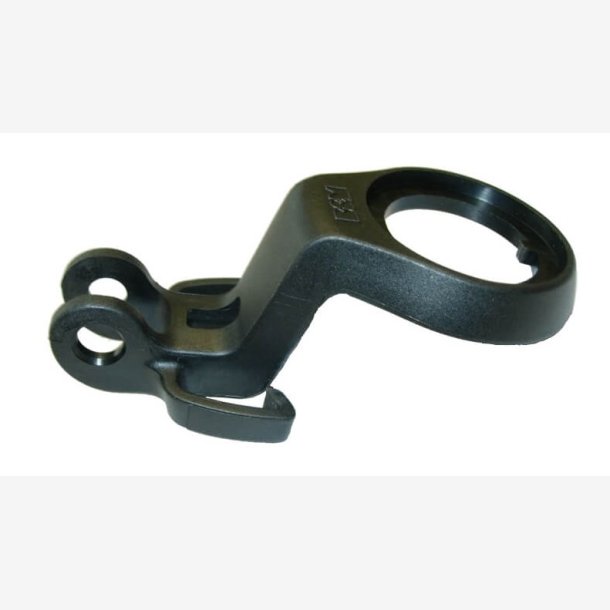 Forlygtebeslag Busch &amp; M&uuml;ller Styrmontering 1 1/8" Sort