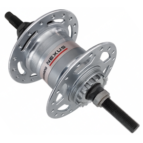 Gearnav Shimano Nexus 3 SG-3R40 - rullebremse - 36 huller - slv