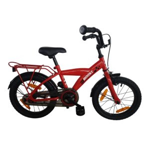 B�rnecykel Bikefun Boost 16 tommer med fodbremse - r�d