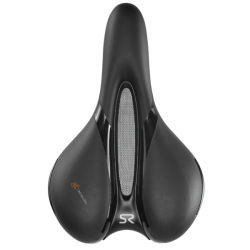 Selle Royal sadel Respiro Moderat Stracciatella sort