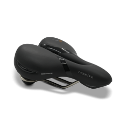 Selle Royal sadel Respiro Relaxed Stracciatella sort