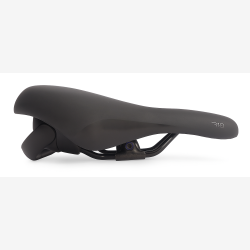 Cykelsadel Selle Royal Rio Unitech Moderate 60&deg; - sort - v�rkstedsemballage