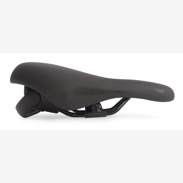 Cykelsadel Selle Royal Rio Unitech Moderate 60&deg; - sort - v�rkstedsemballage