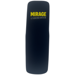 Mirage Undercover beskyttelsescover til el-cykelstel batteri - neopren - sort