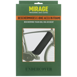 Mirage Undercover beskyttelsescover til el-cykelstel batteri - neopren - sort