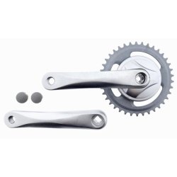 Kranks�t Vinty 38T - 170 mm krankarm - s�lv