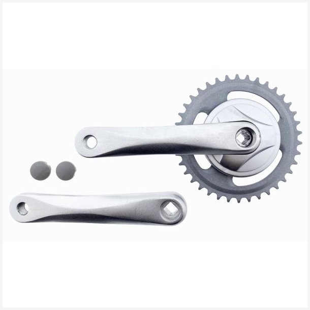 Kranks�t Vinty 38T - 170 mm krankarm - s�lv