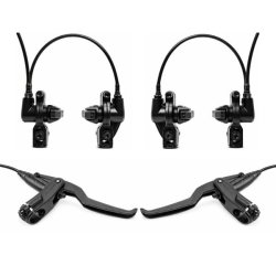 F�lgbremses�t Magura HS11 Direct Mount / IDM (Integrated Direct Mount) To-skrues montering For- og bagbremser (kabell�ngde 750 &amp; 2050 mm)