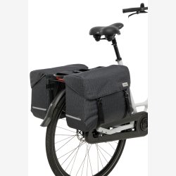 Dobbelt Taske Ny Looxs Mondi Joy Dobbelt - 38 liter - 39 x 18 x 32 cm (2x) - Nima Black