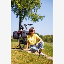 Dobbelt Taske Ny Looxs Mondi Joy Dobbelt - 38 liter - 39 x 18 x 32 cm (2x) - Nima Black