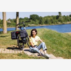 Dobbelt Taske Ny Looxs Mondi Joy Dobbelt - 38 liter - 39 x 18 x 32 cm (2x) - Nima Black