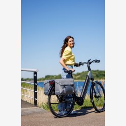 Dobbelt Tasketaske New Looxs Mondi Joy Dobbelt - 38 liter - 39 x 18 x 32 cm (2x) - Nima Grey