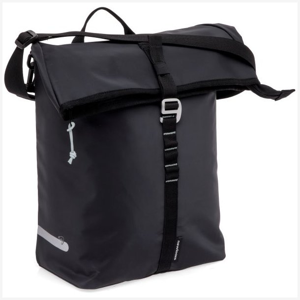 Cykeltaske New Looxs Cantos- 16,5 liter - 29 x 16 x 36 cm - Sort
