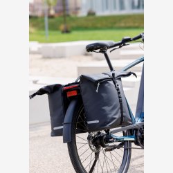 Dobbelt Taske Taske New Looxs Cantos Taske Dobbelt - 36 liter - 30 x 16 x 36 cm (2x) - Sort