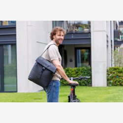 Cykeltaske New Looxs Leeds Single - 19 liter - 33 x 18 x 38 cm - Sort