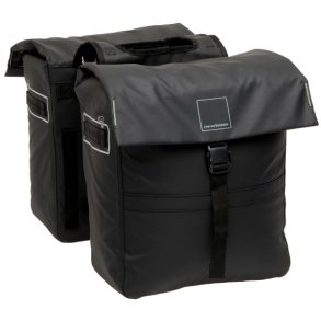 Dobbelt cykeltaske New Looxs Leeds - 38 liter - 33 x 18 x 38 cm (2x) - sort