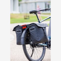 Dobbelt Taske Ny Looxs Leeds Dobbelt - 38 liter - 33 x 18 x 38 cm (2x) - Sort