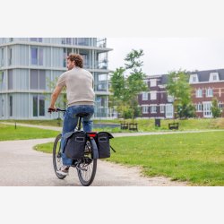 Dobbelt Taske Ny Looxs Leeds Dobbelt - 38 liter - 33 x 18 x 38 cm (2x) - Sort