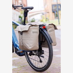 Dobbelt Tasketaske New Looxs Leeds Dobbelt - 38 liter - 33 x 18 x 38 cm (2x) - Taupe