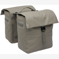 Dobbelt Tasketaske New Looxs Leeds Dobbelt MIK 2.0 - 38 liter - 33 x 18 x 38 cm (2x) - Taupe