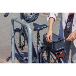 New Looxs cykeltaske til bagageb�rer Lock - sort 4,5L