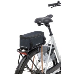 New Looxs cykeltaske til bagageb�rer Lock - sort 4,5L