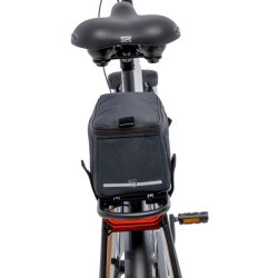 New Looxs cykeltaske til bagageb�rer Lock - sort 4,5L