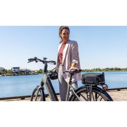 New Looxs cykeltaske til bagageb�rer Lock - sort 4,5L