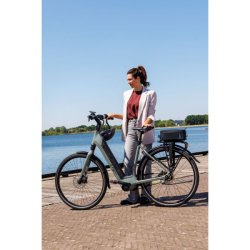 New Looxs cykeltaske til bagageb�rer Lock - sort 4,5L