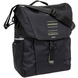 Cykeltaske New Looxs Vigo Single - 20 liter - 30 x 19 x 40 cm - sort/gr�n