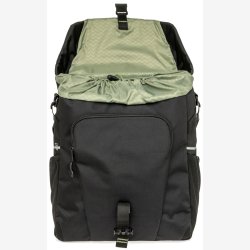 Single Pannier Bag New Looxs Vigo Single - 20 liter - 30 x 19 x 40 cm - Sort-Gr�n