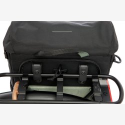 Single Pannier Bag New Looxs Vigo Single - 20 liter - 30 x 19 x 40 cm - Sort-Gr�n