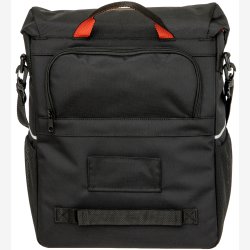 Single Pannier Bag New Looxs Vigo Single - 20 liter - 30 x 19 x 40 cm - Sort-Orange