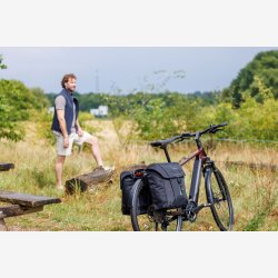 Dobbelt Tasketaske New Looxs Vigo Dobbelt - 40 liter - 30 x 19 x 40 cm (2x) - Sort-gr�n