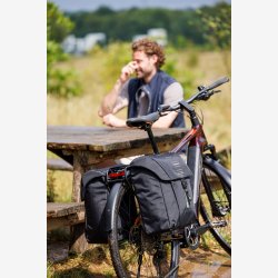 Dobbelt Tasketaske New Looxs Vigo Dobbelt - 40 liter - 30 x 19 x 40 cm (2x) - Sort-gr�n