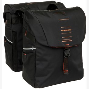 Dobbelt Tasketaske New Looxs Vigo Dobbelt - 40 liter - 30 x 19 x 40 cm (2x) - Sort-Orange