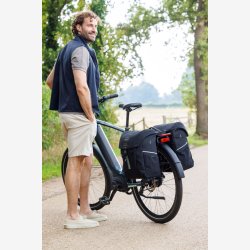 Dobbelt Tasketaske New Looxs Vigo Dobbelt MIK 2.0 - 40 liter - 30 x 19 x 40 cm (2x) - Sort-Gr�n