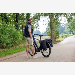 Dobbelt Tasketaske New Looxs Vigo Dobbelt MIK 2.0 - 40 liter - 30 x 19 x 40 cm (2x) - Sort-Gr�n