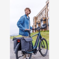 Single Tasketaske New Looxs Hamar Single - 19 liter - 32 x 16 x 40 cm - Antracit