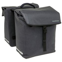 Dobbelt cykeltaske New Looxs Hamar MIK 2.0 - 38 liter - 32 x 16 x 40 cm (2x) - Antracit gr�
