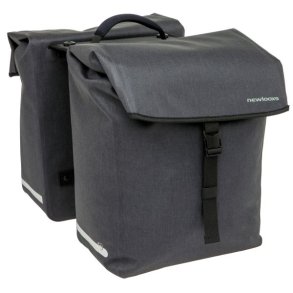 Dobbelt cykeltaske New Looxs Hamar MIK 2.0 - 38 liter - 32 x 16 x 40 cm (2x) - Antracit gr�